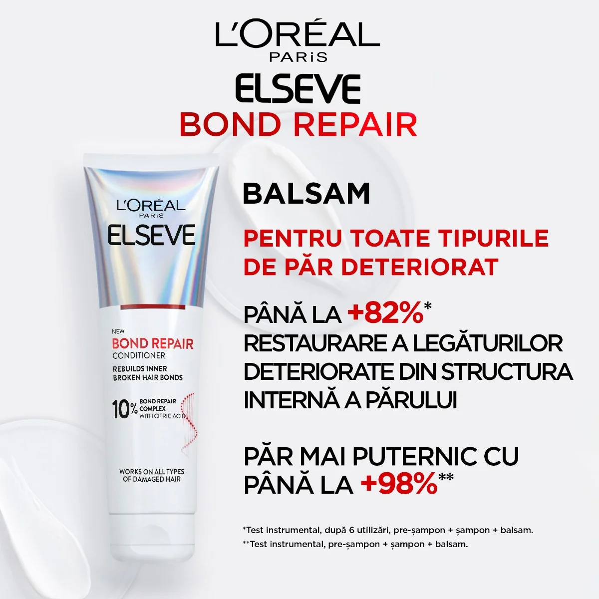 Balsam de par Bond Repair, 150ml, Elseve