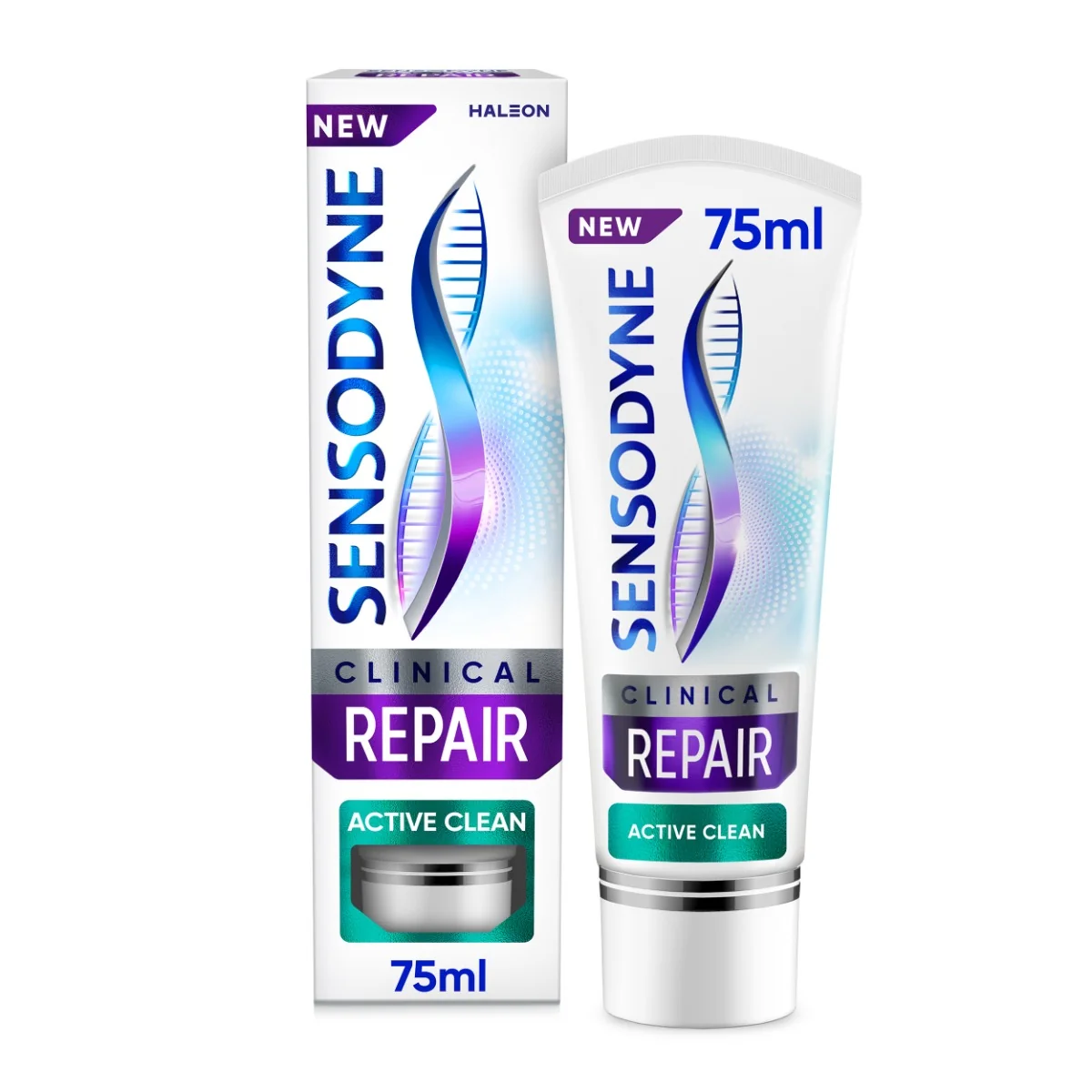 Pasta de dinti Clinical Repair Active Clean, 75ml, Sensodyne
