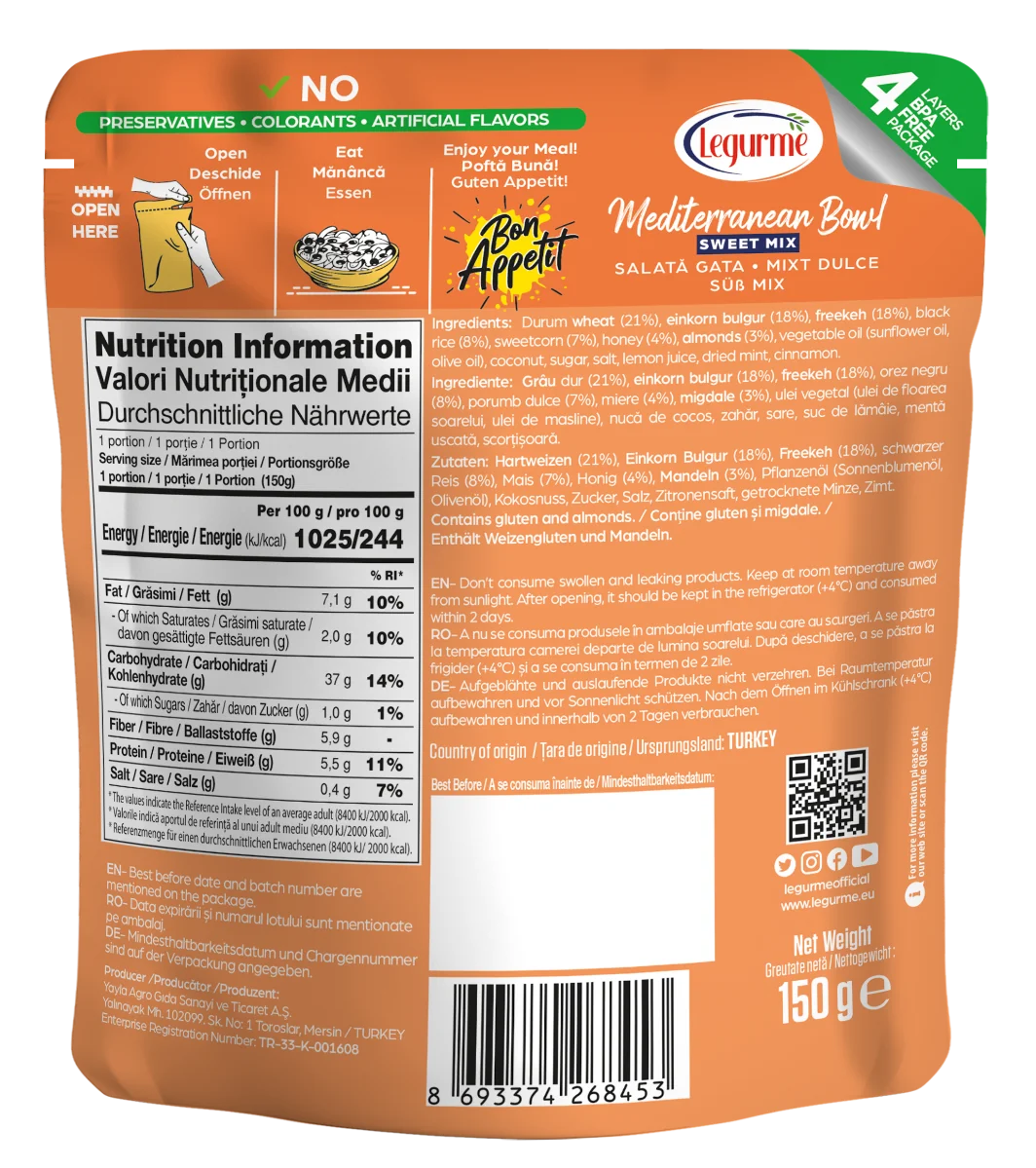 Salata Mix Sweet, 150g, Legurme