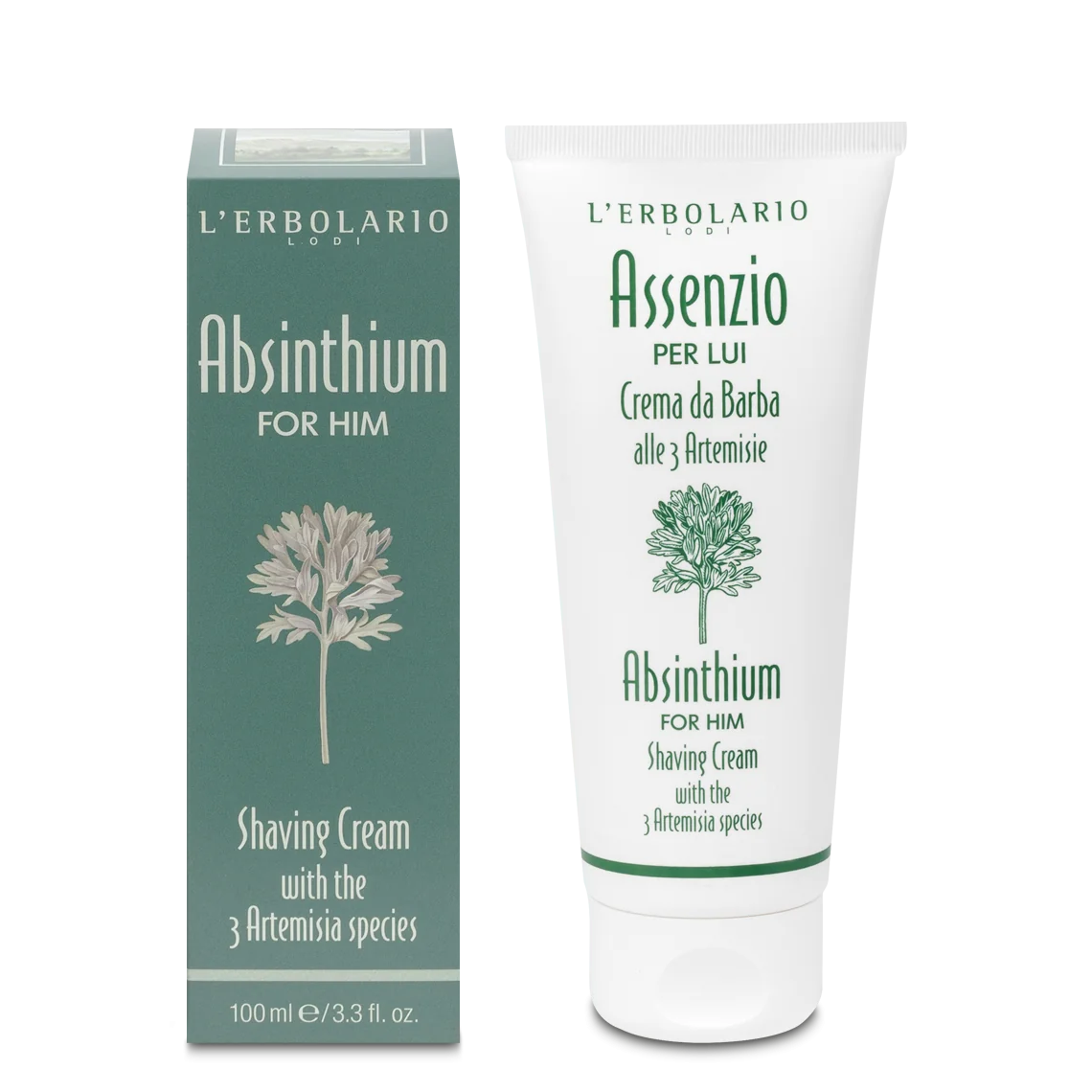 L'Erbolario Absinth Gel pentru ras, 150ml