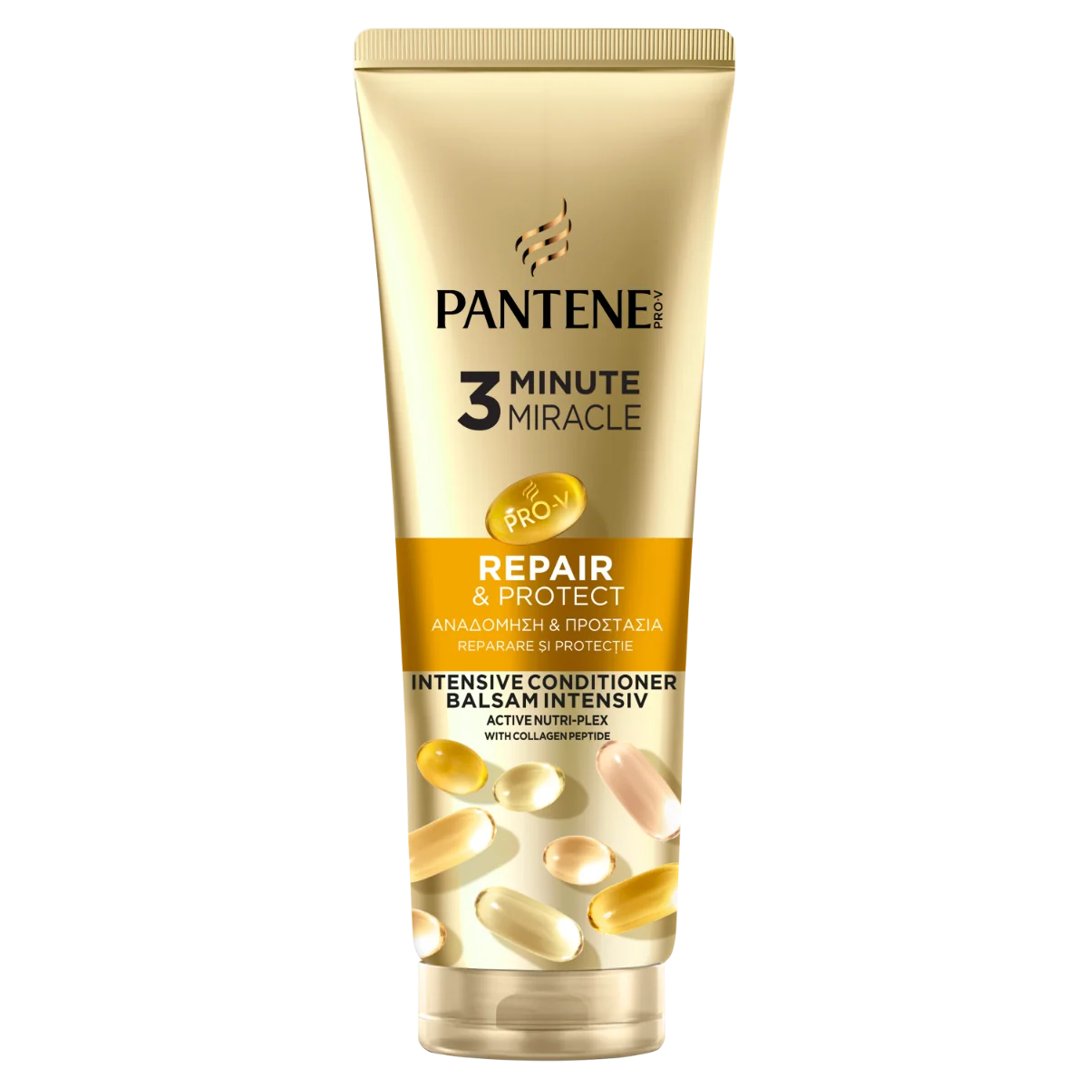 Balsam pentru par fragil si uscat Pro-V Repair & Protect 3 Minute Miracle, 220ml, Pantene