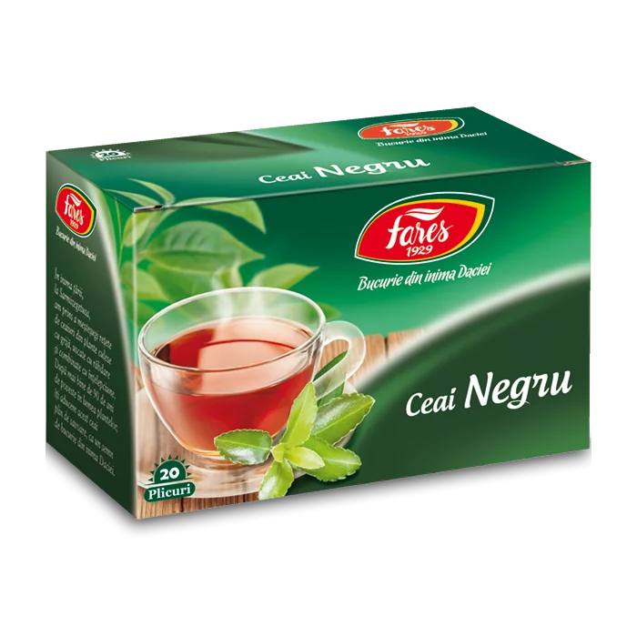 Ceai negru, 20 plicuri, Fares
