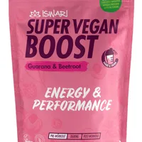 Boost Super Vegan bio guarana si sfecla rosie, 180g, Iswari