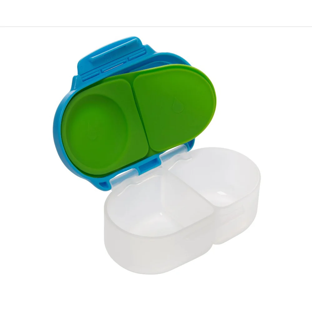 Caserola Snackbox pentru +4 luni Albastru/Verde, 1 bucata, Bbox