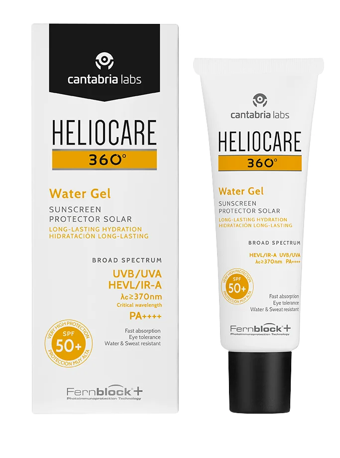 Gel hidratant pentru protectie solara cu SPF50+ Heliocare 360º, 50ml, Cantabria Labs