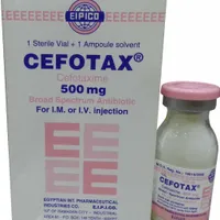 Cefotax 500mg, 1 flacon + 1 fiola, Epico