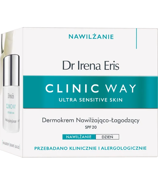 Crema hidratanta de zi SPF20 Clinic Way, 50ml, Dr. Irena Eris