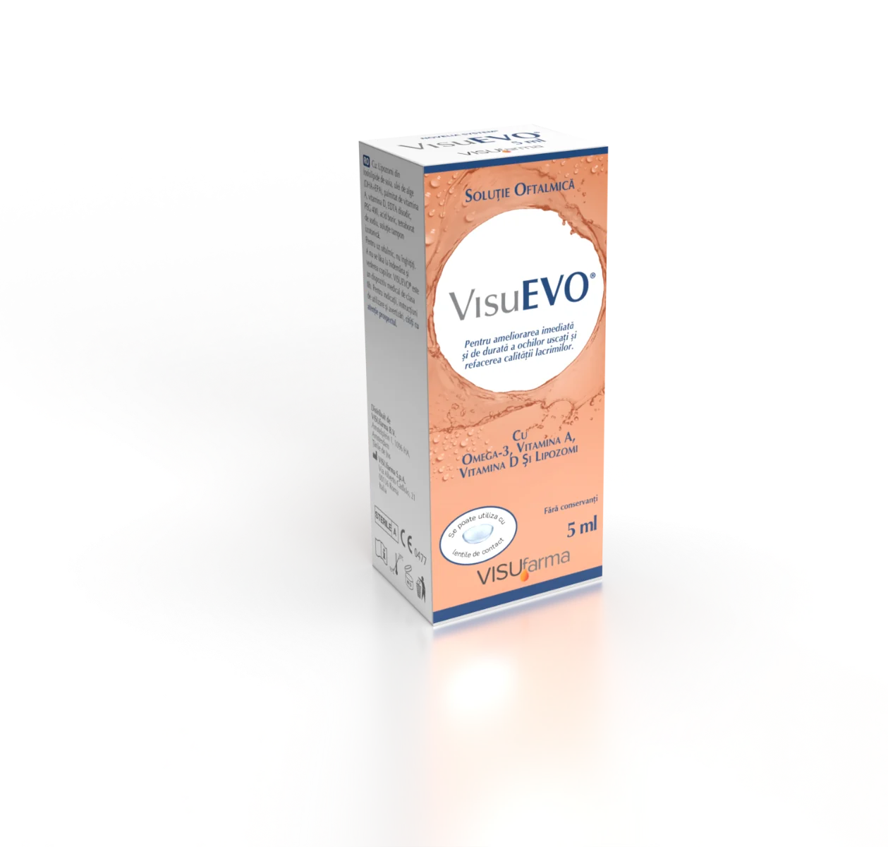 Solutie oftalmica VisuEVO, 5ml, Visufarma