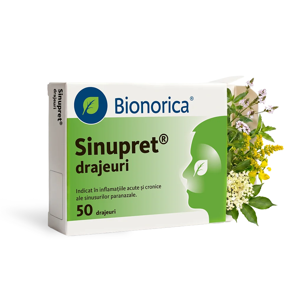 Sinupret, 50 drajeuri, Bionorica