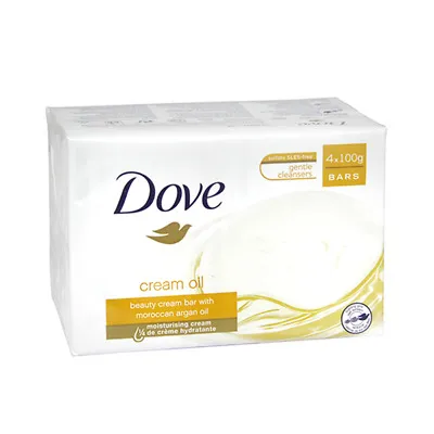 Sapun Cream Oil, 4 x 100g, Dove