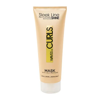 Masca pentru par ondulat Waves & Curls, 250ml, Sleek Line