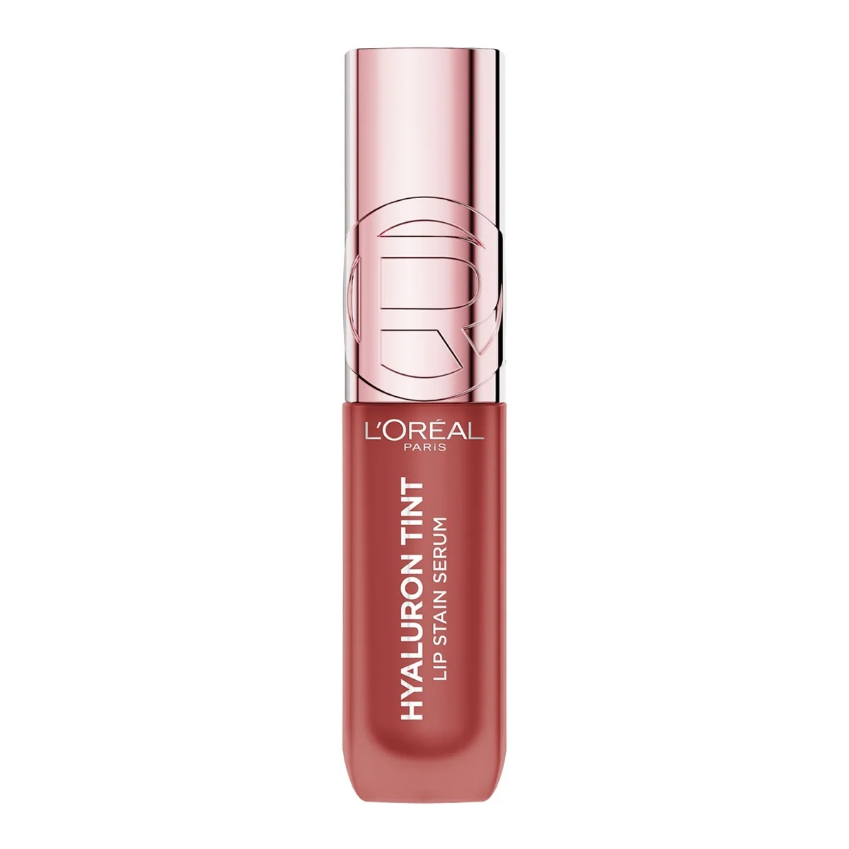 Luciu de buze hidratant Hyaluron Tint Lip Stain Serum Nr. 640 Tea Time Medium, 5ml, L'oreal Paris