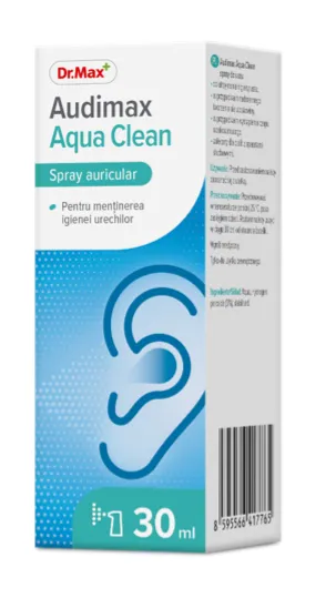 Dr.Max Audimax Aqua Clean spray auricular, 30ml