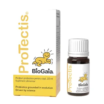 Protectis picaturi probiotice pentru copii, 10ml, BioGaia 