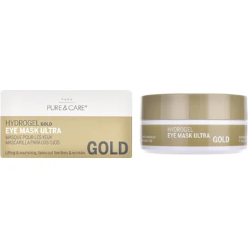 Plasturi hidrogel cu aur pentru ochi, 30 bucati, Puca Pure&Care