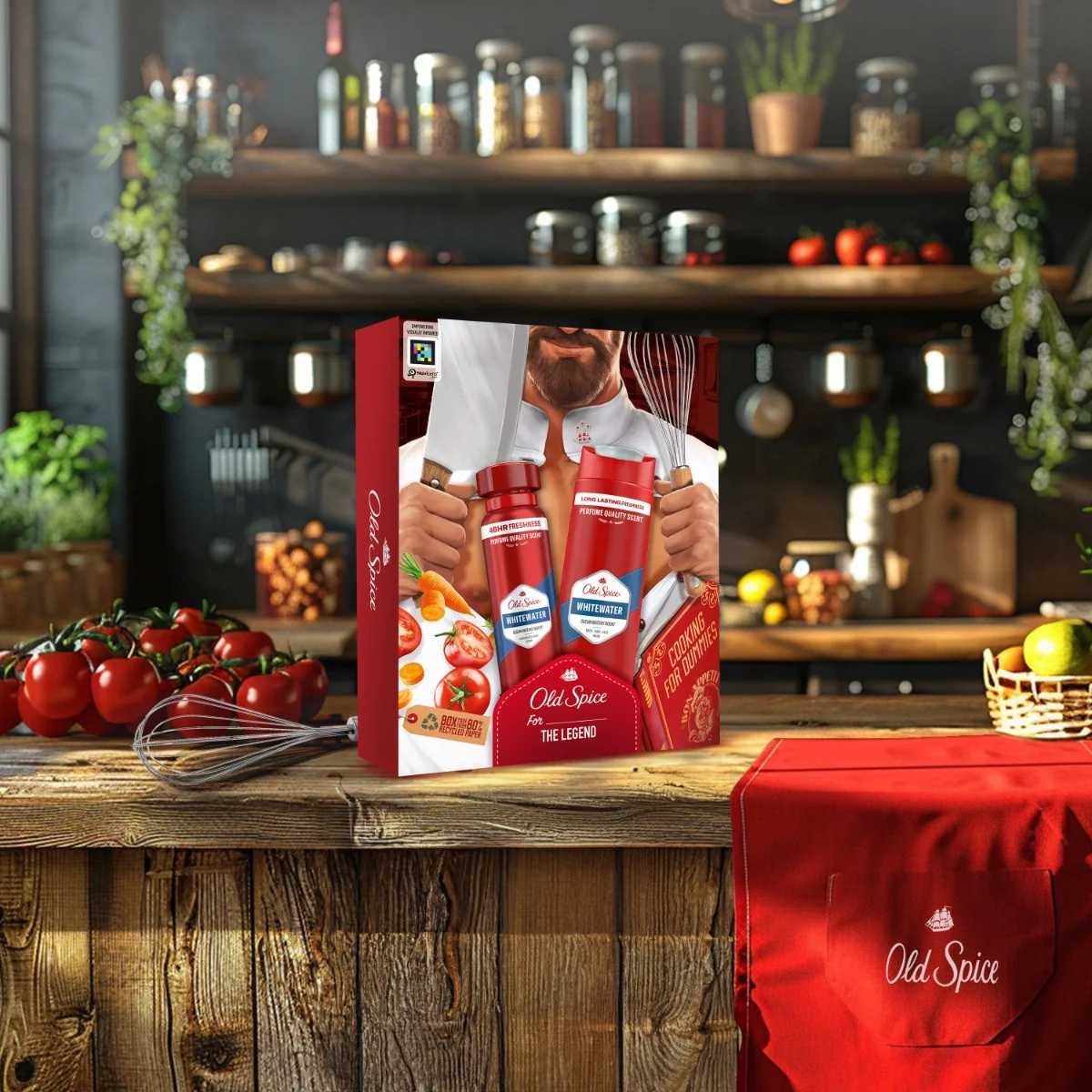 Set Chef Whitewater, Old Spice