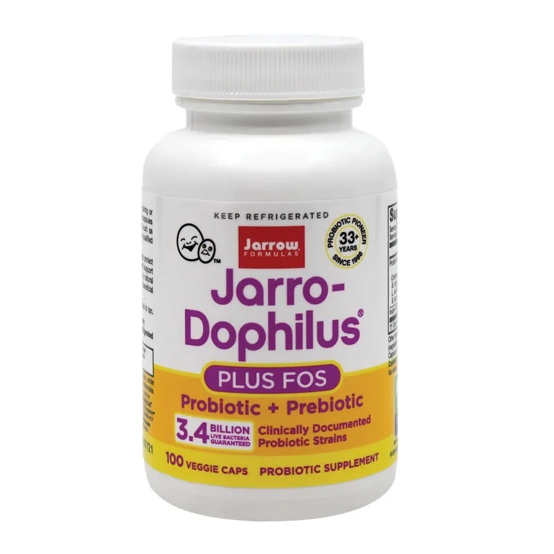 Jarro Dophilus Fos Jarrow Formulas, 100 capsule, Secom