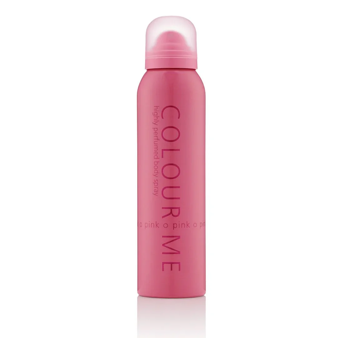 Set Apa de parfum de dama 100ml + Spray de corp Pink Colour Me 150ml, Milton-Lloyd Fragrances