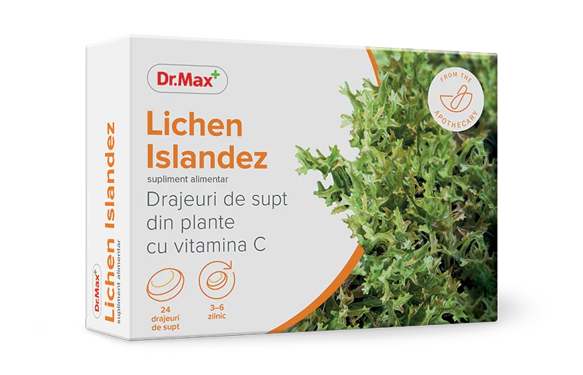 Dr. Max Drajeuri cu lichen islandez, 24 drajeuri