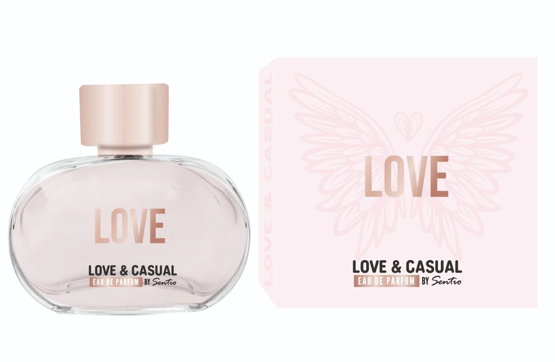 Apa de parfum Love & Casual Love, 100ml, Sentio