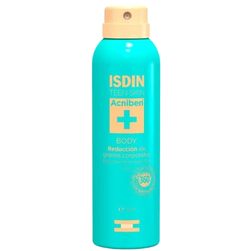 Spray pentru reducerea acneei corporale Acniben, 150ml, Isdin