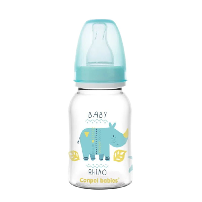 Biberon cu gat ingust PP Africa, 120ml, Canpol Babies
