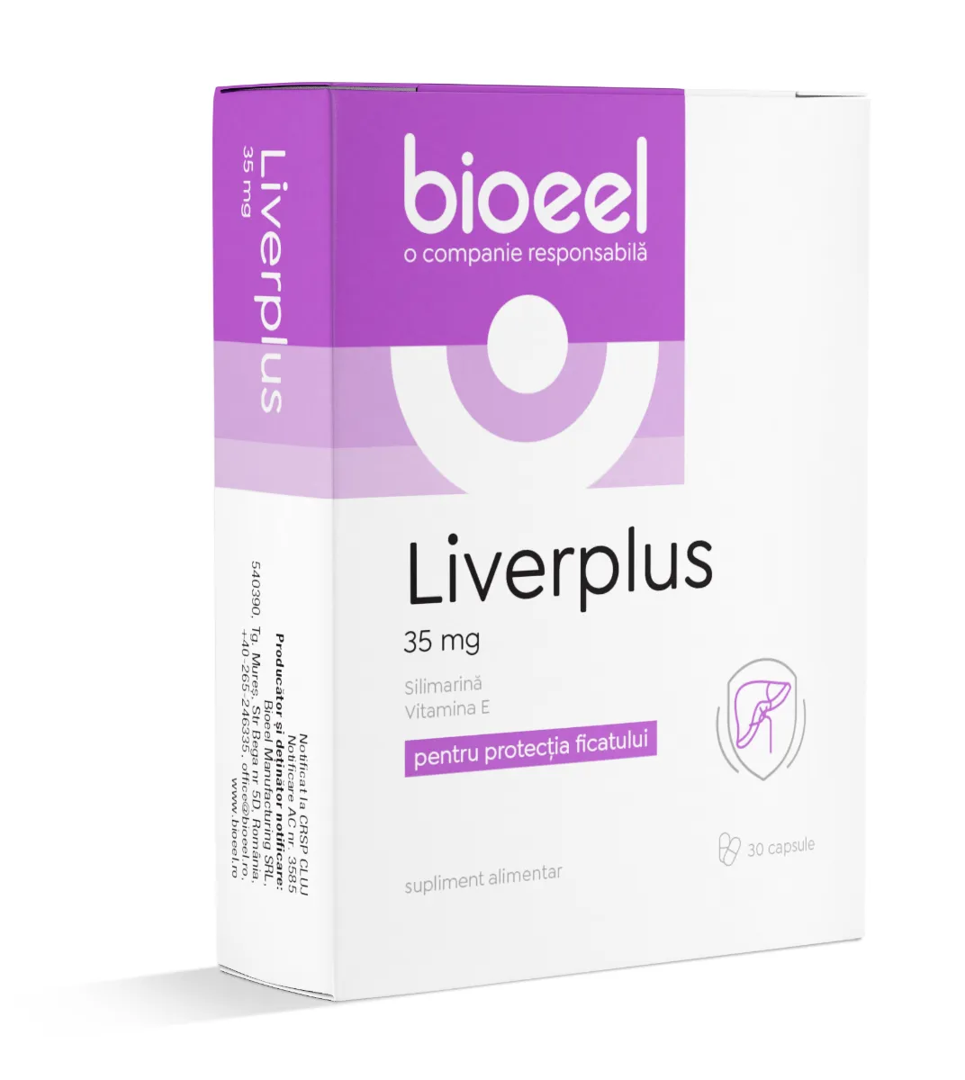 Liverplus 35mg, 80 capsule, Bioeel 