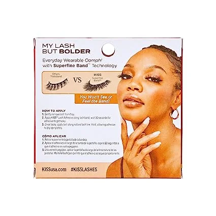Gene false My Lashes But Bolder Personality, 1 pereche, Kiss