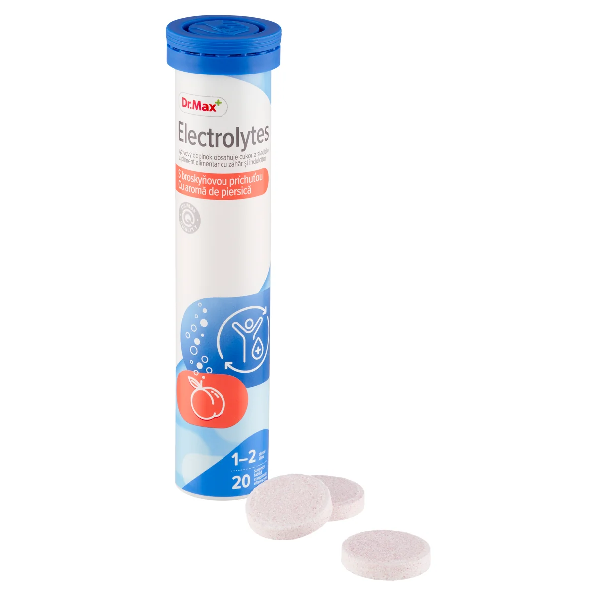 Dr.Max Electrolytes, 20 comprimate efervescente