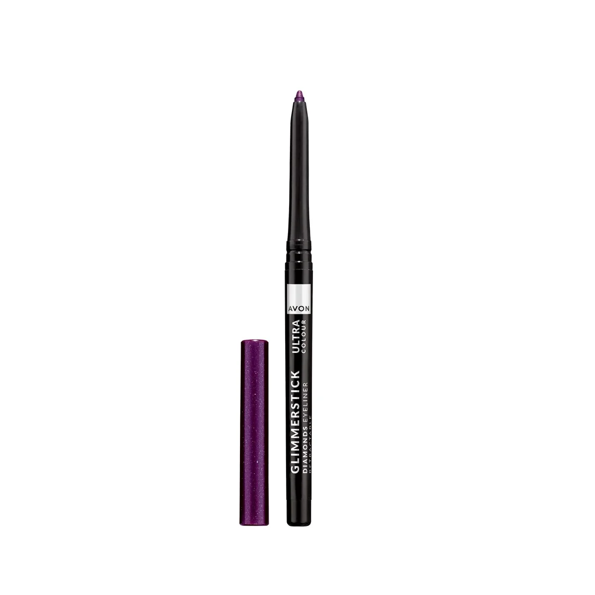 Creion retractabil pentru contur ochi Glimmerstick Diamonds Sugar Plum, 0.35g, Avon 