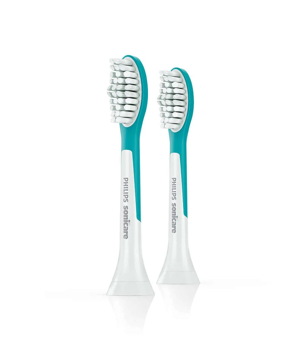 Rezerve pentru periuta de dinti electrica pentru copii 7 ani HX6042/33, 2 bucati, Philips Sonicare