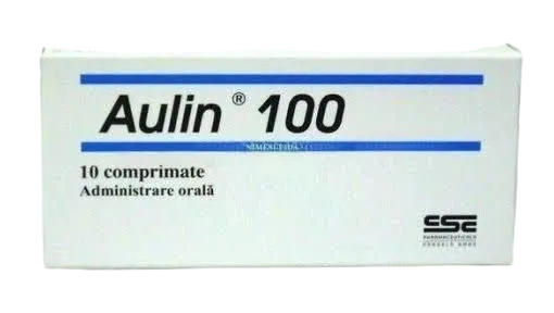 Aulin 100mg, 10 comprimate, CSC Pharmaceuticals 