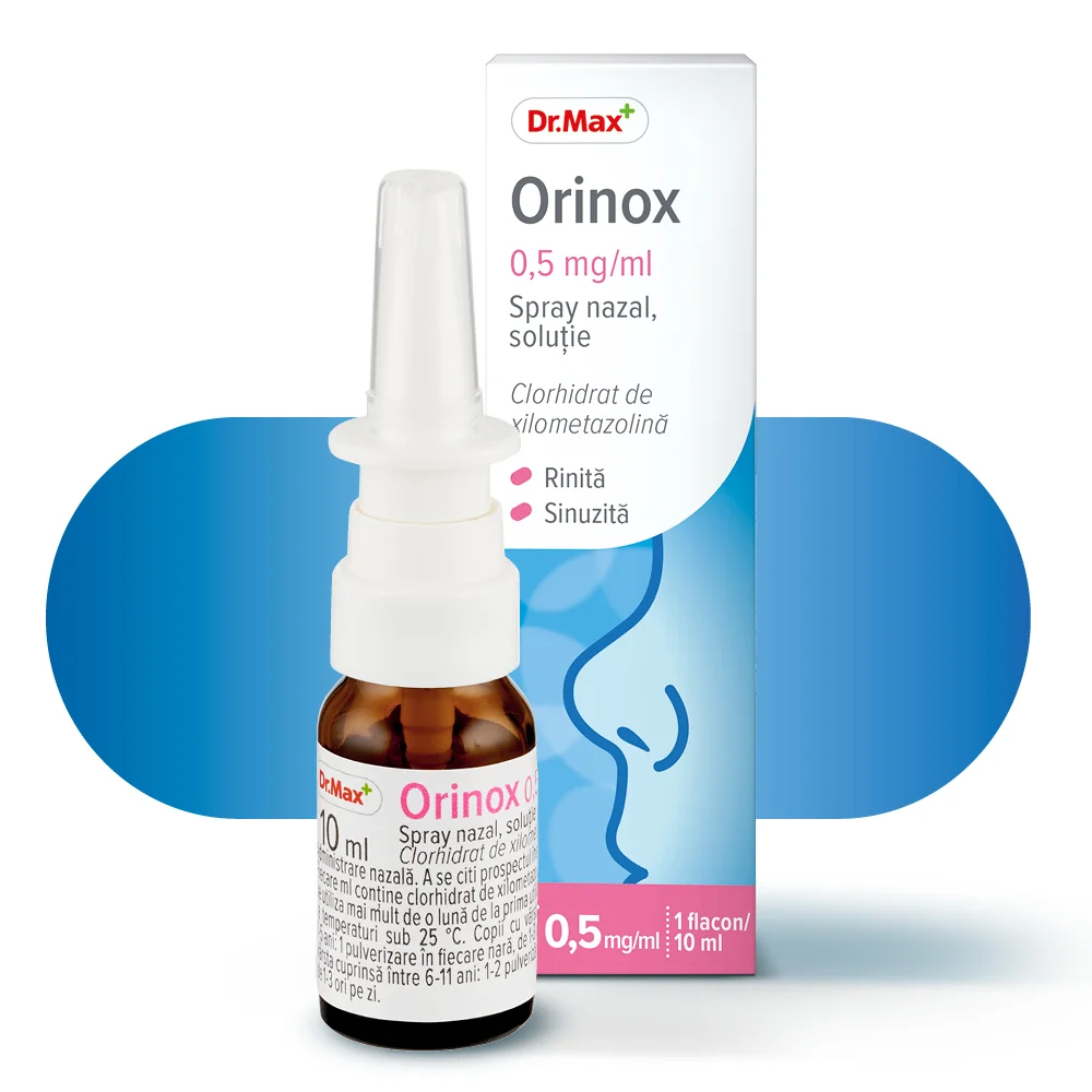Dr. Max Orinox 0.5mg/ml spray nazal, 10ml