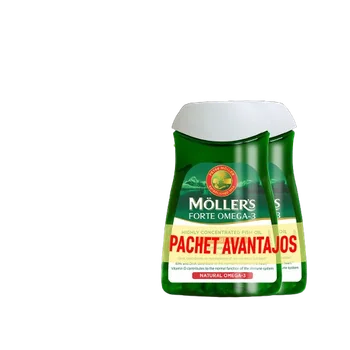Pachet Forte Omega 3, 2x112 capsule, Moller's