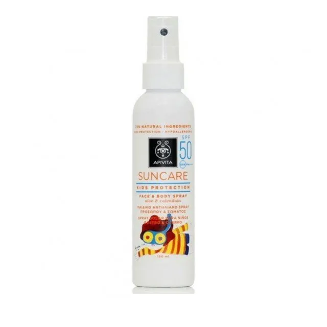Apivita Spray de protectie solara pentru copii SPF50, 150ml