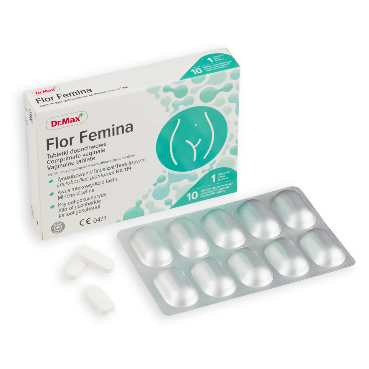 Dr. Max Flor Femina, 10 comprimate vaginale
