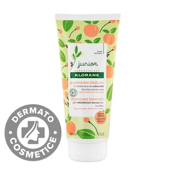 Sampon cu aroma de piersica, 200ml, Klorane Junior