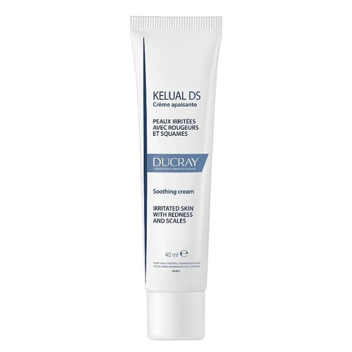 Crema calmanta pentru reducerea scuamelor cu efect anti-recidiva Kelual DS, 40ml, Ducray