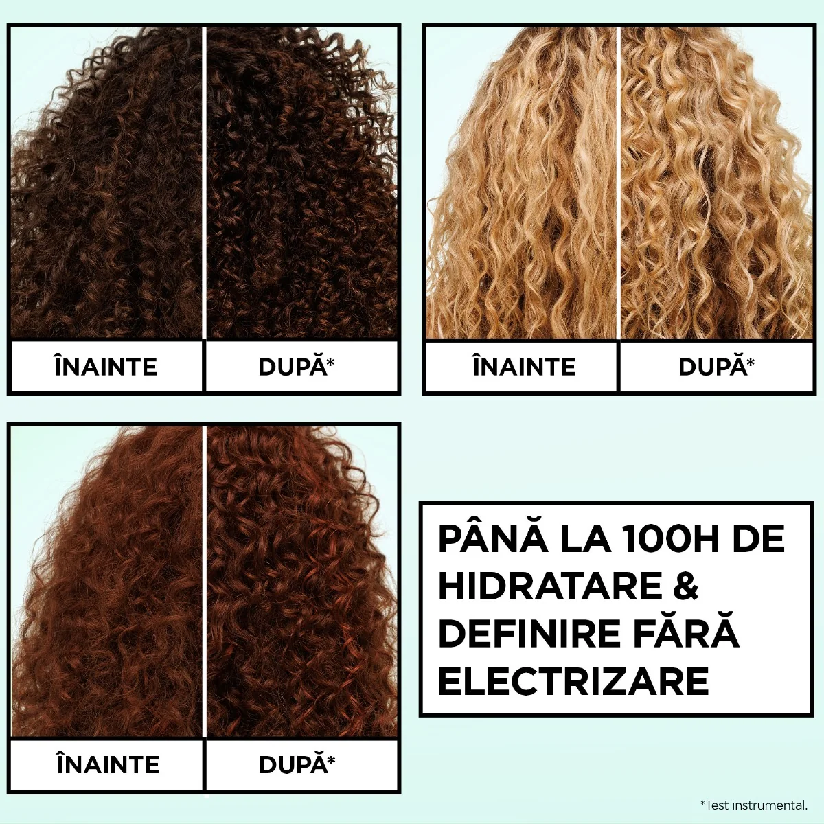Crema pentru parul cret fara clatire Curls Method, 260ml, Garnier