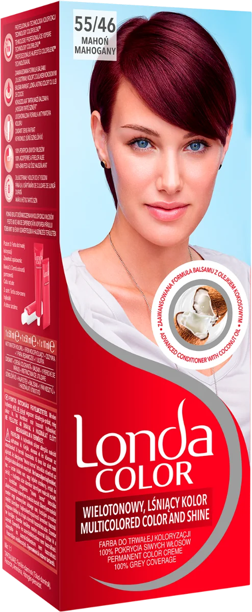 Vopsea de par permanenta 55/46 Mahon, 110ml, Londa