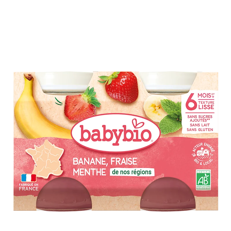 Desert fara zahar +6 luni, 2 x 130g, BabyBio