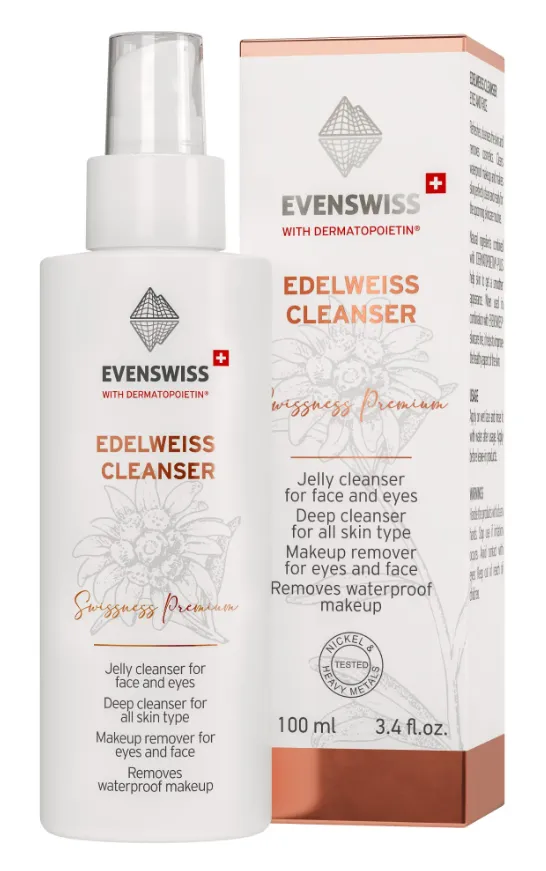 Gel de curatare Edelweiss Cleanser, 100ml, Evenswiss