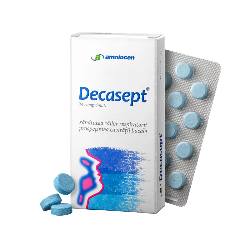 Decasept, 24 comprimate, Amniocen | Dr. Max Farmacia