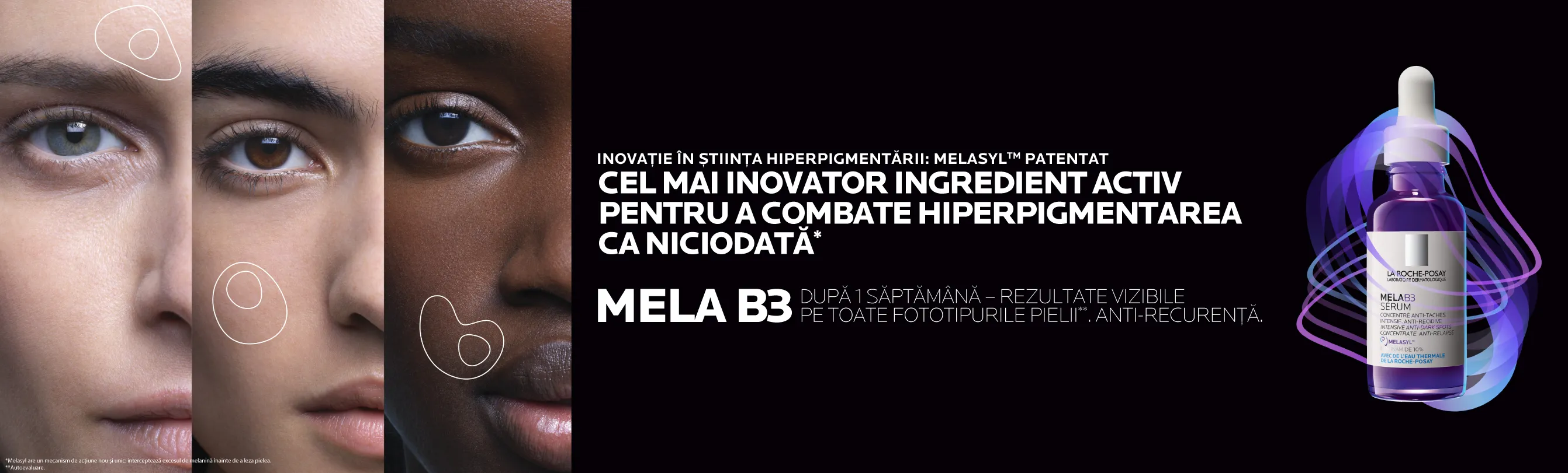 Inovatie in stiinta hiperpigmentarii - Melasyl Patentat