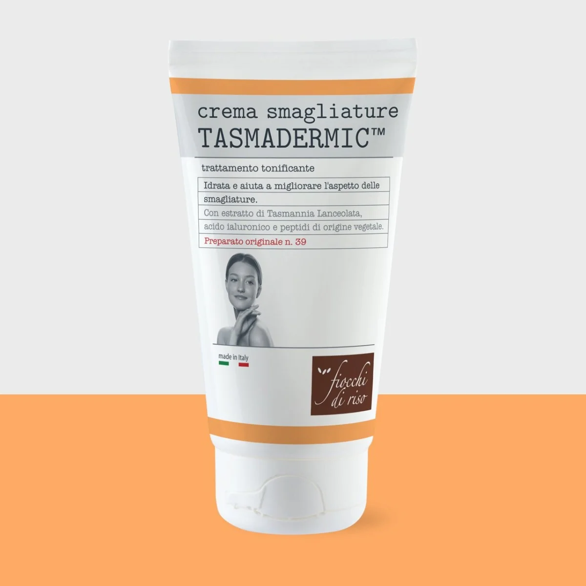 Crema Tasmadermic tratament vergeturi pre si post-partum, 150ml, Fiocchi di Riso