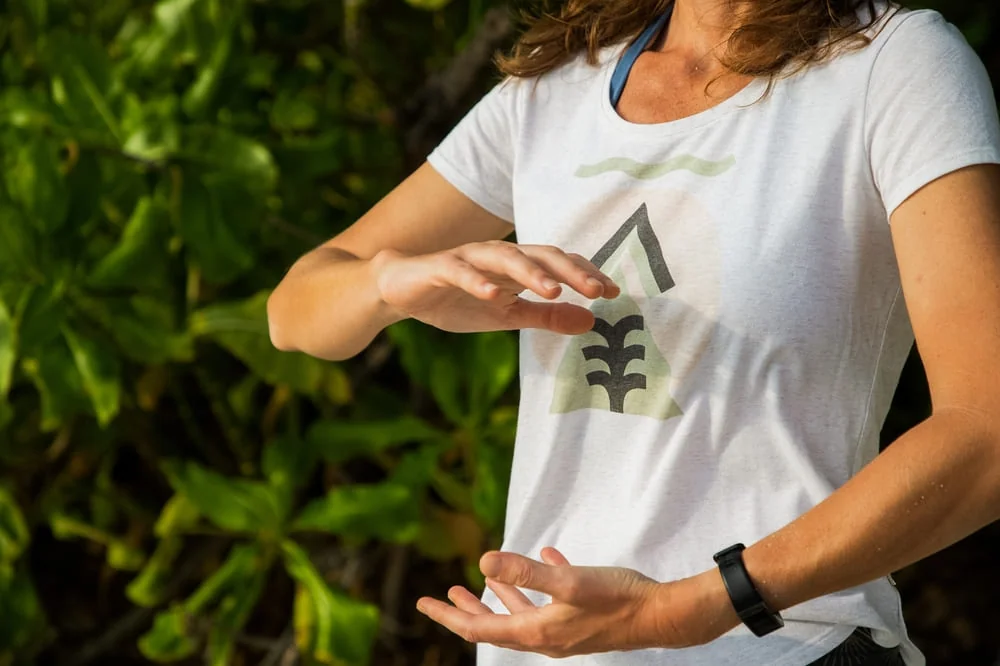 Persoana practicand Qigong Persoana practicand Qigong