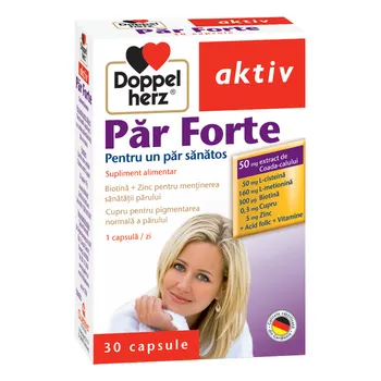 Par Forte – vitamine pentru par, 30 capsule, Doppelherz 