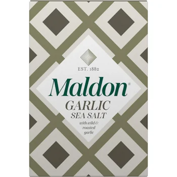Sare de mare cu usturoi, 100g, Maldon