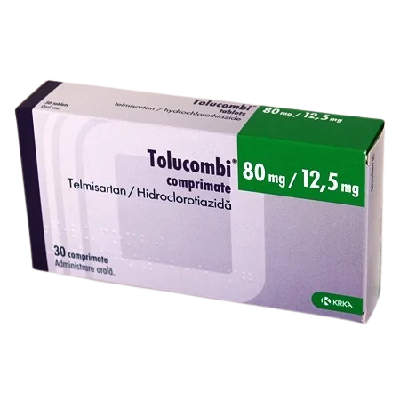 Tolucombi 80mg/12.5mg, 30 comprimate, KRKA