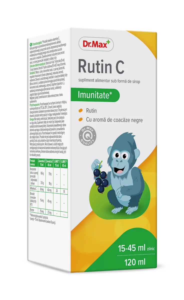 Dr. Max Rutin C Sirop, 120ml